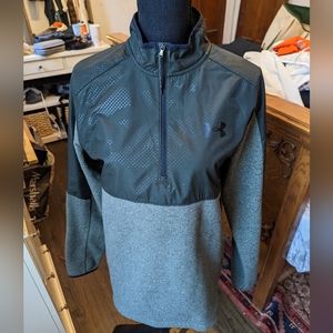 BN no tags. Under Armour green quarter zip fleece. Womens small,loose fit